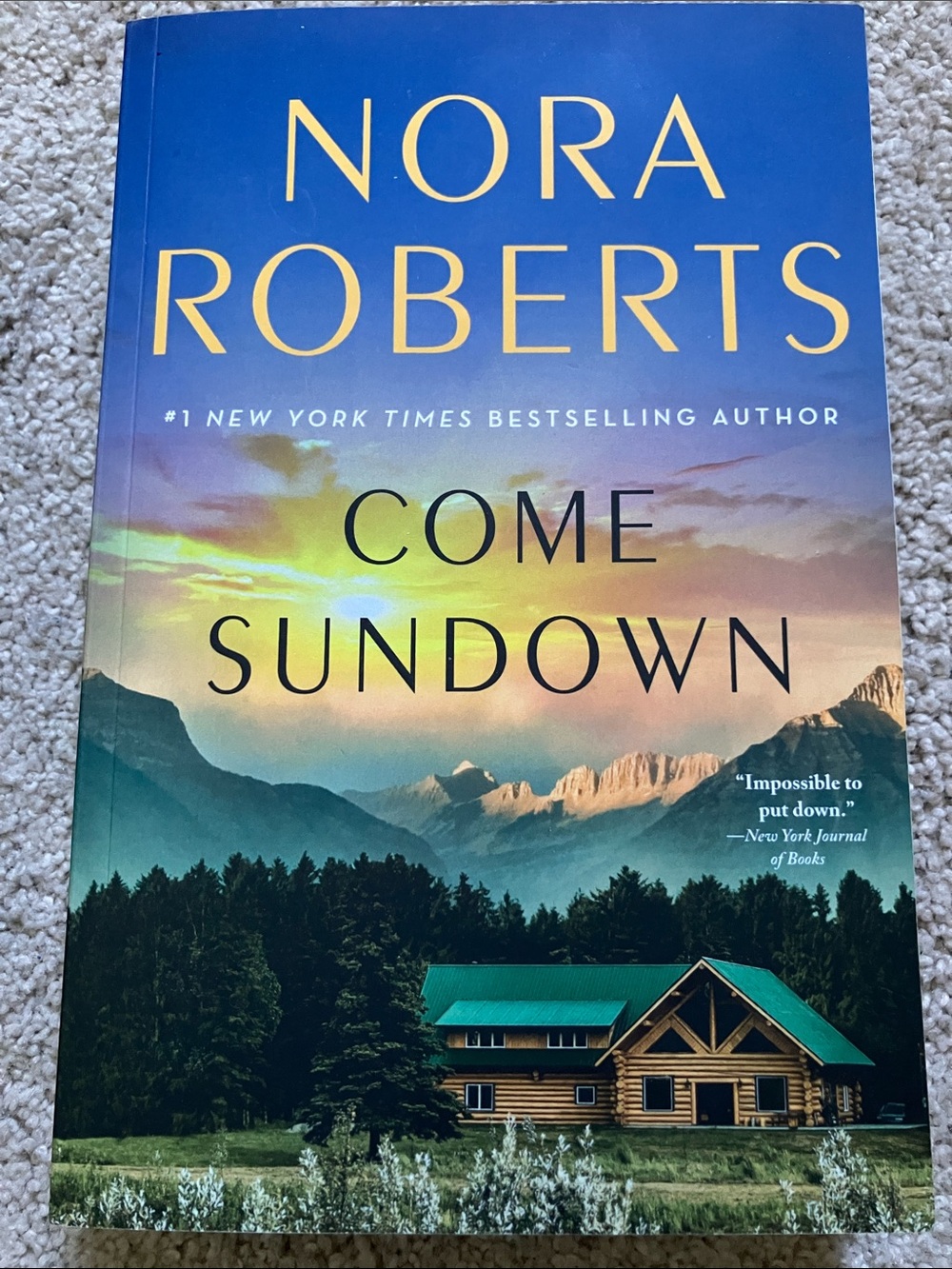 Nora Roberts Come Sundown Paperback